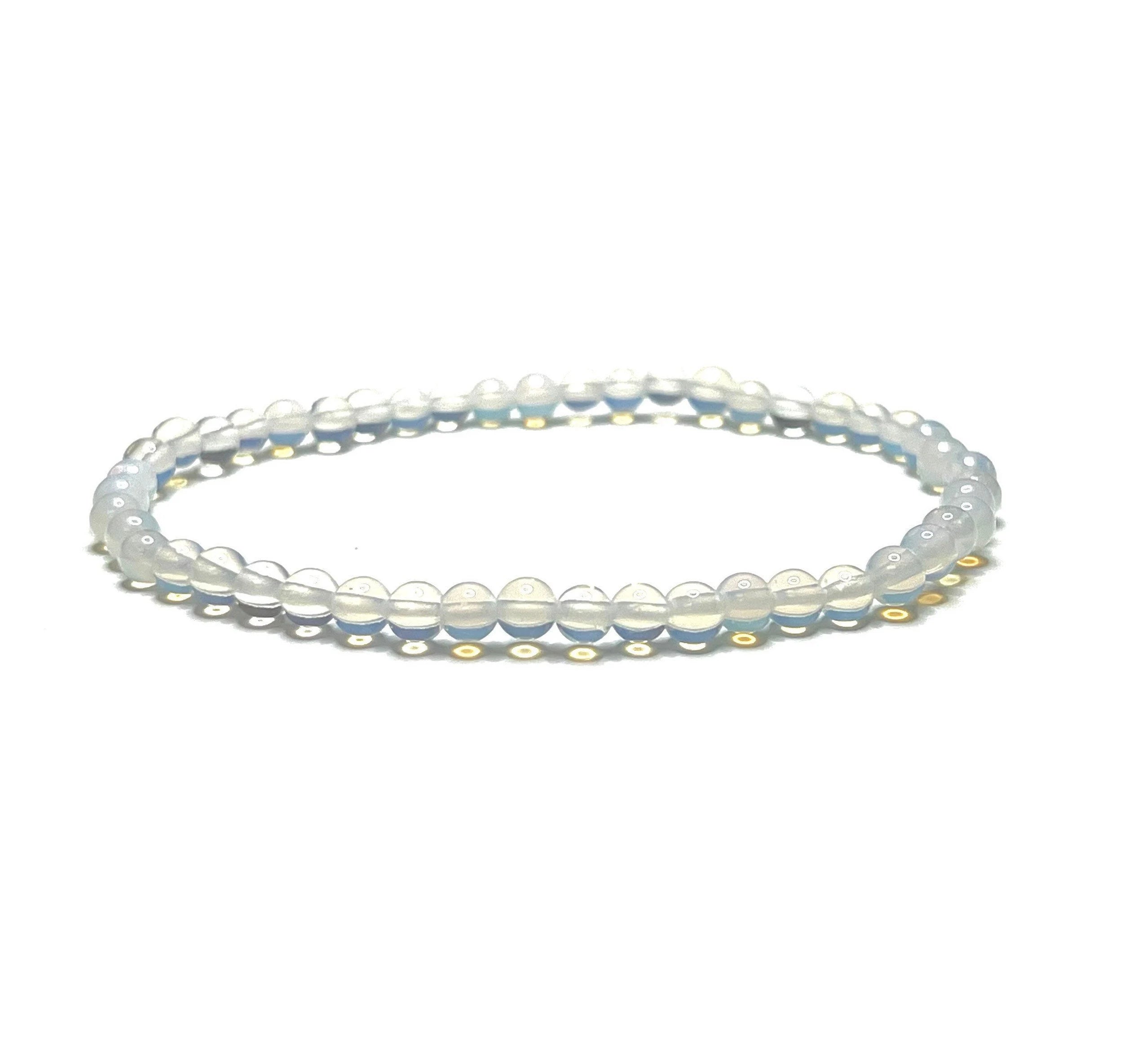 Opalite - Bead Bracelet - 4mm Opalite - Bead Bracelet - 4mm